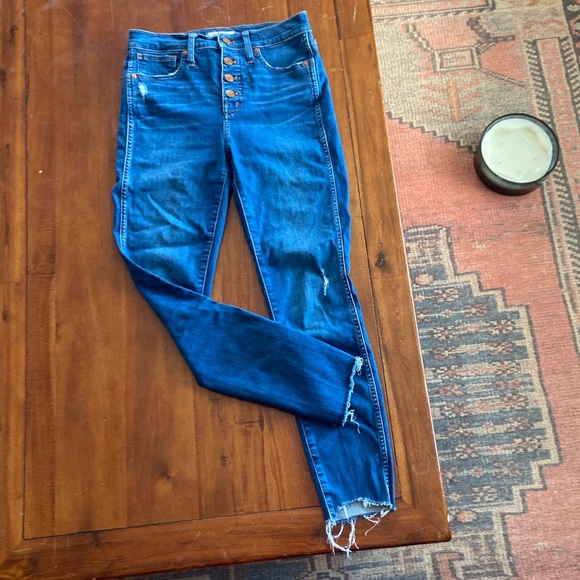 Madewell High Rise 10” Skinny Jeans - Picture 4 of 8